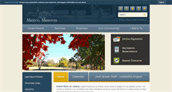 Desktop Screenshot of mexicomissouri.net